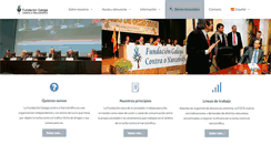 Desktop Screenshot of fundacioncontraonarcotrafico.org